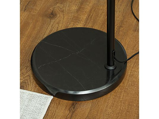 Подова лампа HOMCOM с абажур от конопено въже