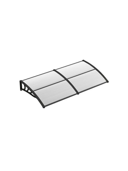 Сенник от поликарбонат 100х200 COSTWAY, козирка