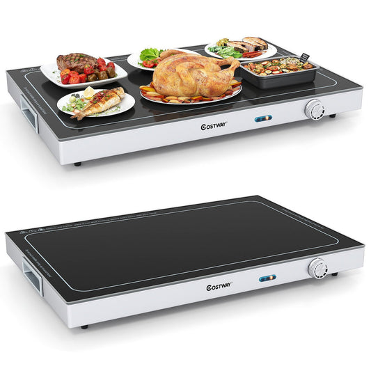 Електрическа плоча за затопляне на храна, електрически нагревател за ястия COSTWAY