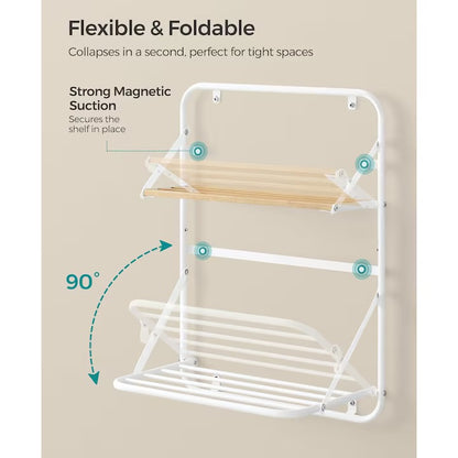 Сгъваема етажерка за баня SONGMICS