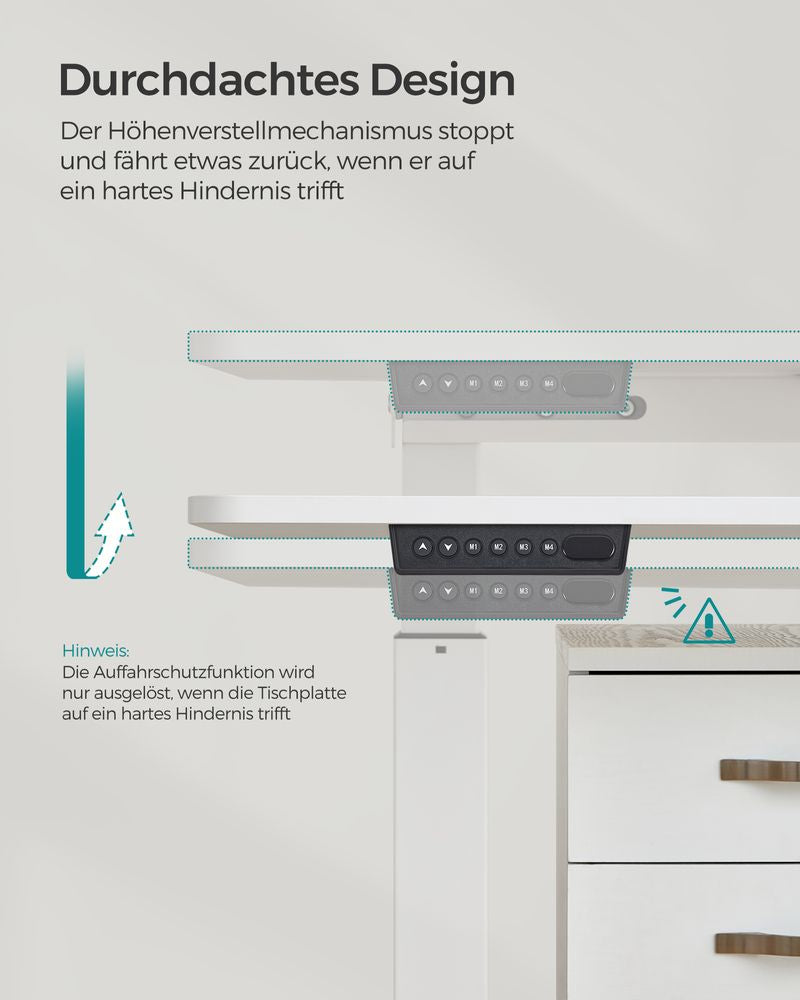 Електрическо бюро с регулируема височина SONGMICS