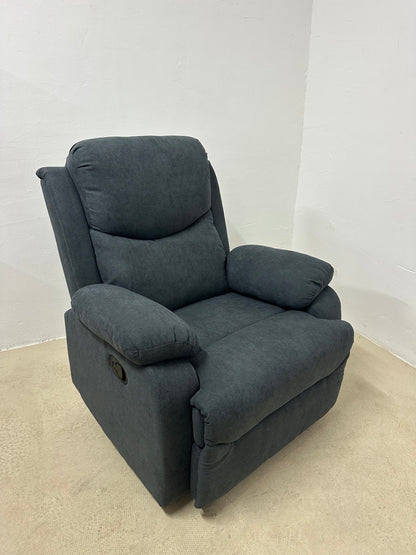 Релакс фотьойл, кресло, наклон 150°, тъмносив HOMCOM