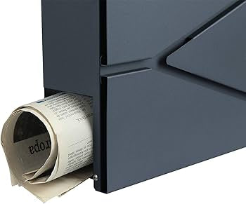 Пощенска кутия с поставка за вестници, ключове SONGMICS