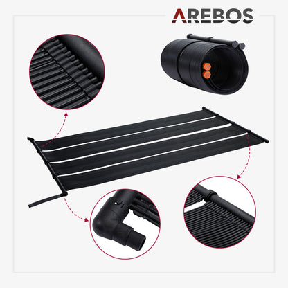Слънчев нагревател 66см x 300см 2 броя AREBOS
