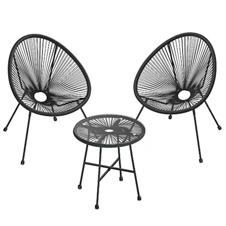 Градински комплект маса и столове, Songmics