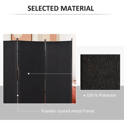 Параван за стая 3 панела HOMCOM