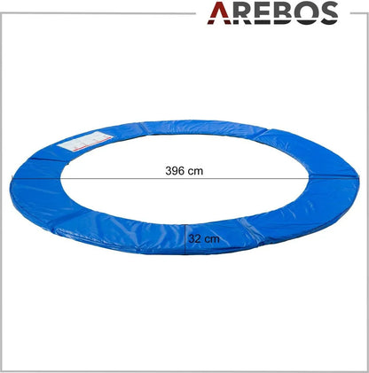 Предпазно покривало за батут 396-400см Arebos, синьо