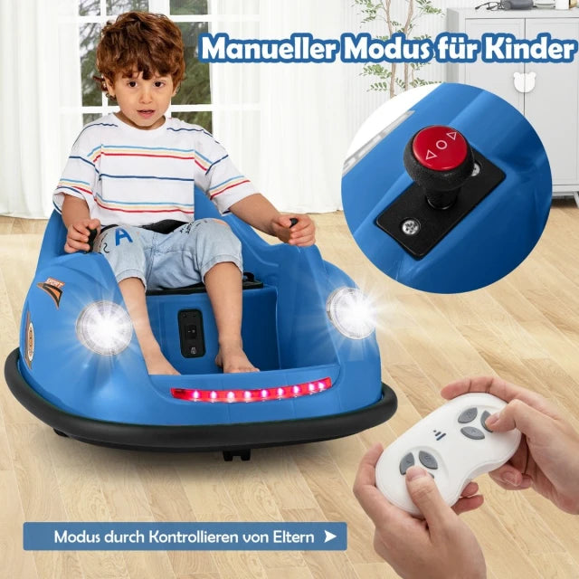 Акумулаторна детска блъскаща количка 12V COSTWAY