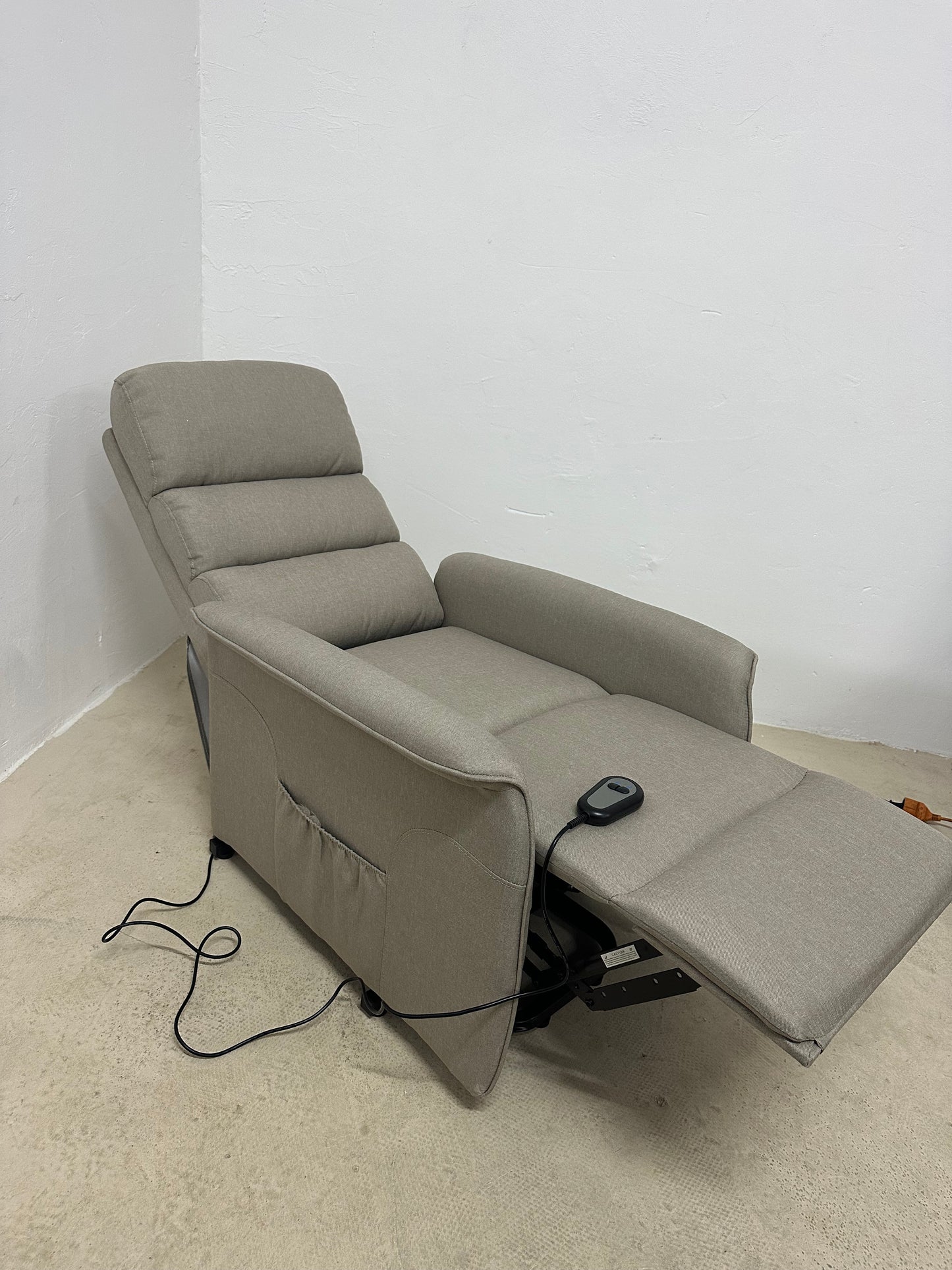 Електрическо релакс кресло HOMCOM, повдигащо се, дистанционно управление