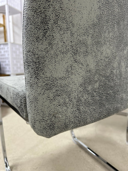 Комплект от 4 трапезарни стола HOMCOM с висока облегалка и кадифена материя