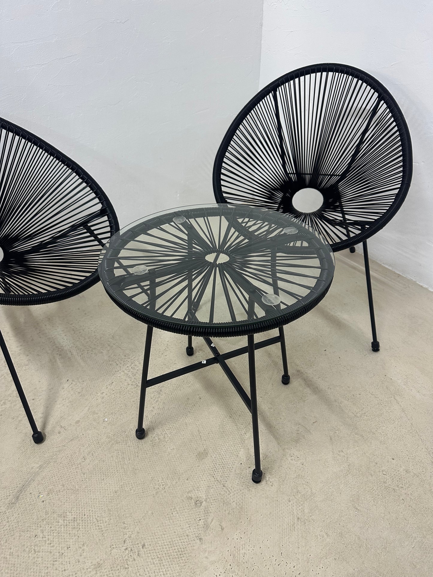 Градински комплект маса и столове, Songmics