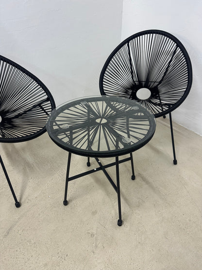 Градински комплект маса и столове, Songmics