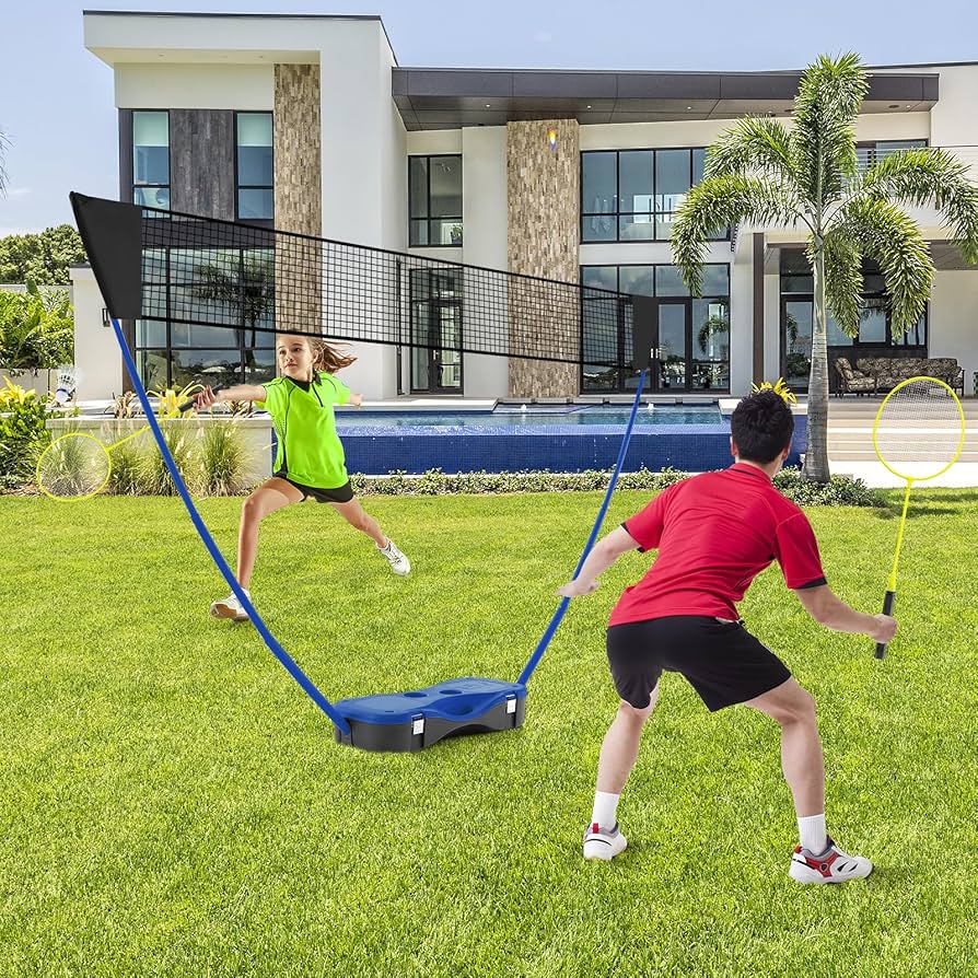 Преносим комплект за Бадминтон в куфарче COSTWAY