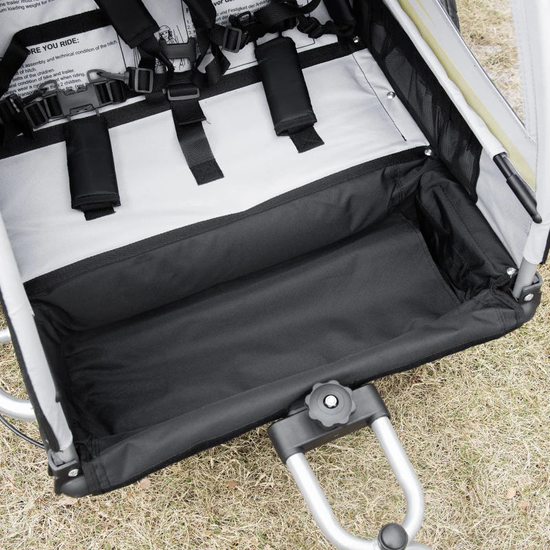 Велосипедно ремарке Homcom 2 в 1