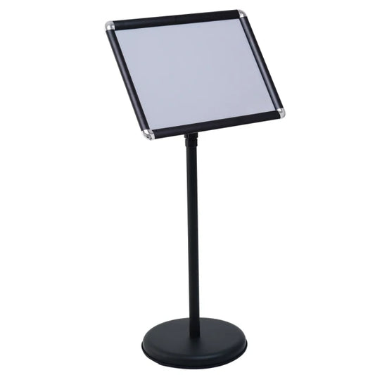 Регулируема информационна стойка Costway с алуминиева рамка и опора от неръждаема стомана