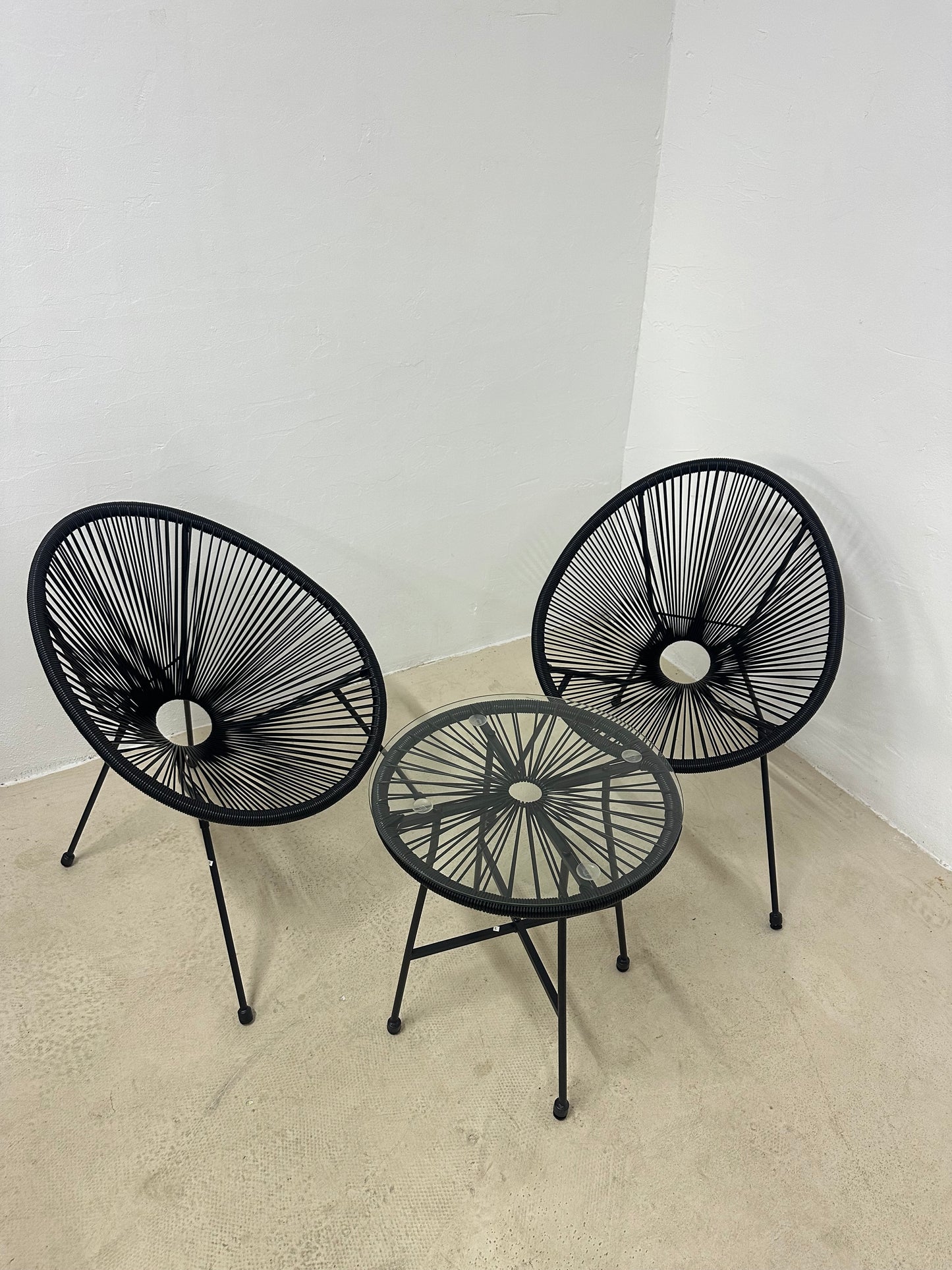 Градински комплект маса и столове, Songmics