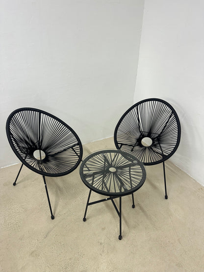 Градински комплект маса и столове, Songmics