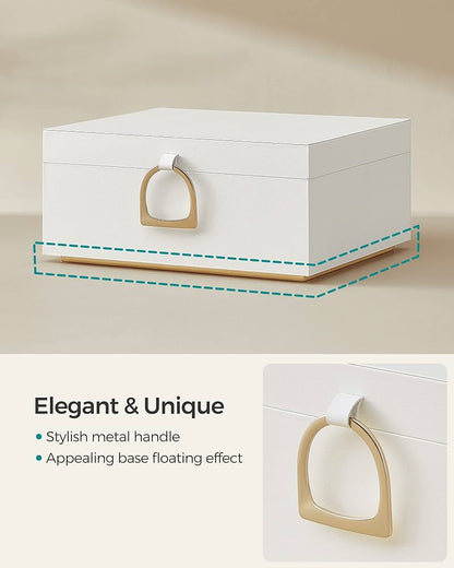 Кутия за бижута, Органайзер за бижута с дръжка SONGMICS