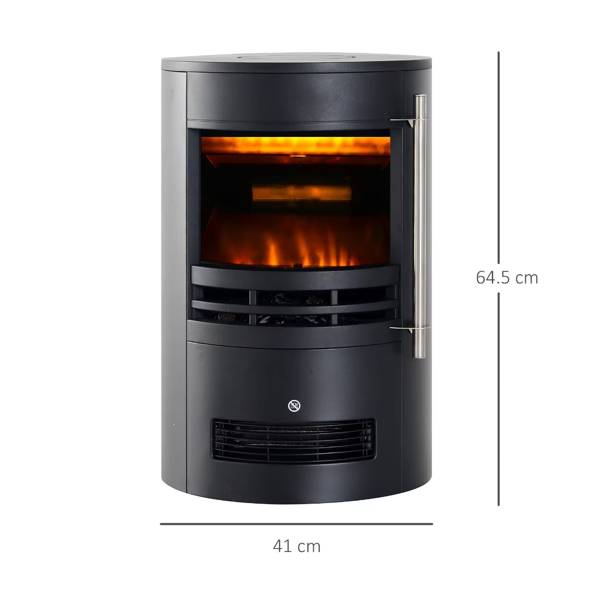 Електрическа камина, Homcom, 2000W