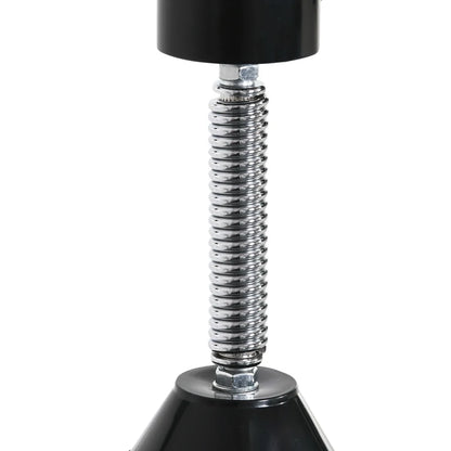 Боксова круша HOMCOM със стенен монтаж, регулируема височина, 79x72x20 см, черна