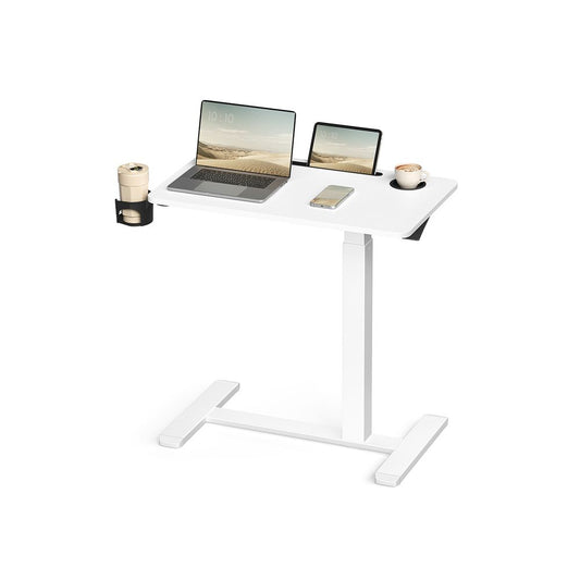 Бюро с регулируема височина подходящо за легло с колелца VASAGLE